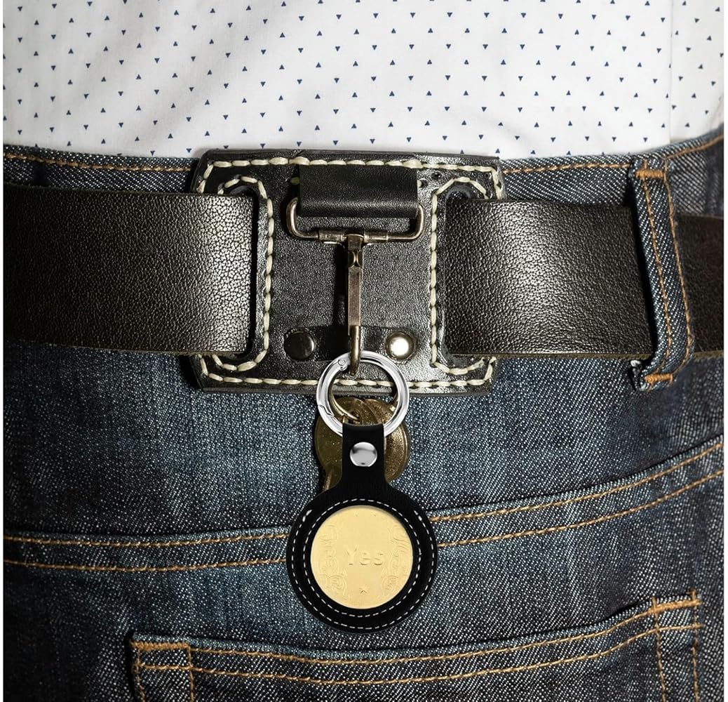 Amazon.com: Tangseajiao 1 Pc Black Leather Coin Holder